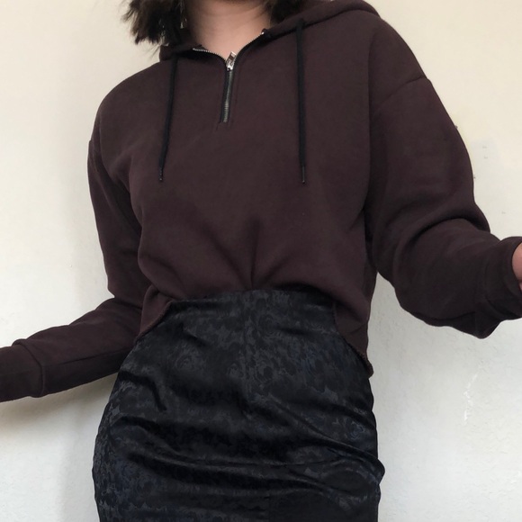SOLD Cropped hoodie